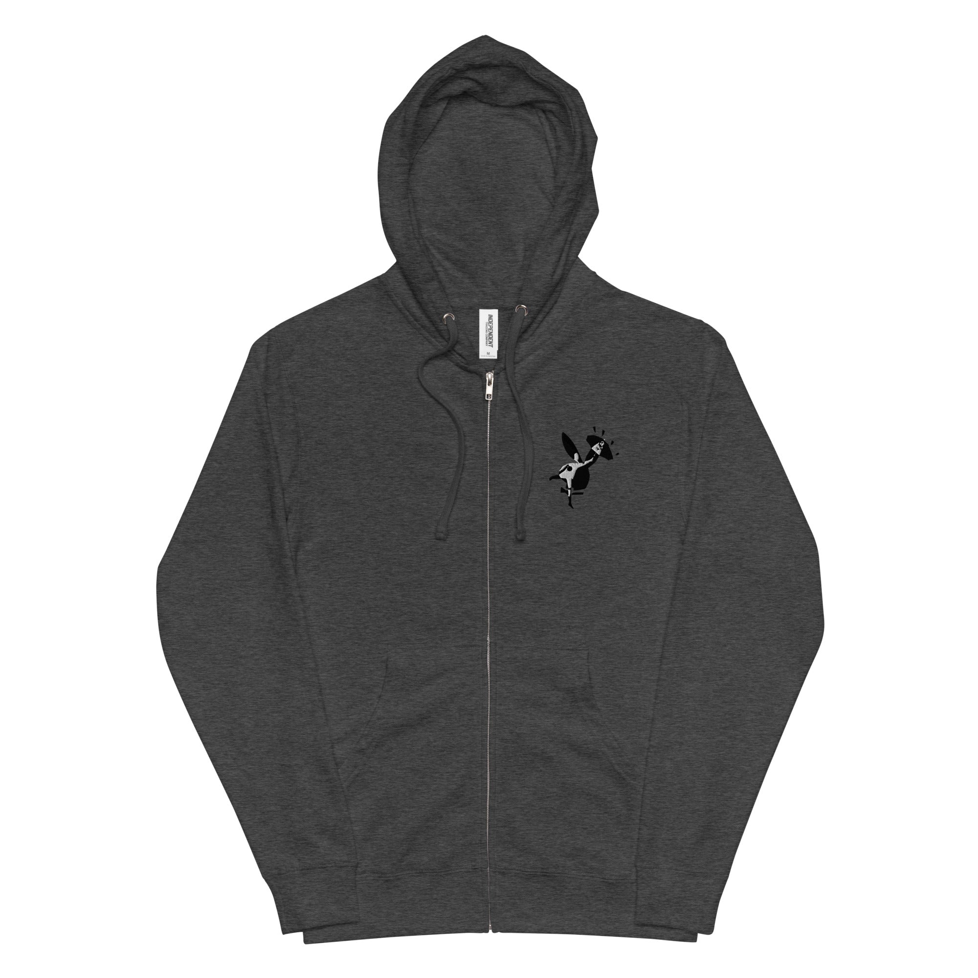 Trap Playboy Fleece Zip Up Hoodie