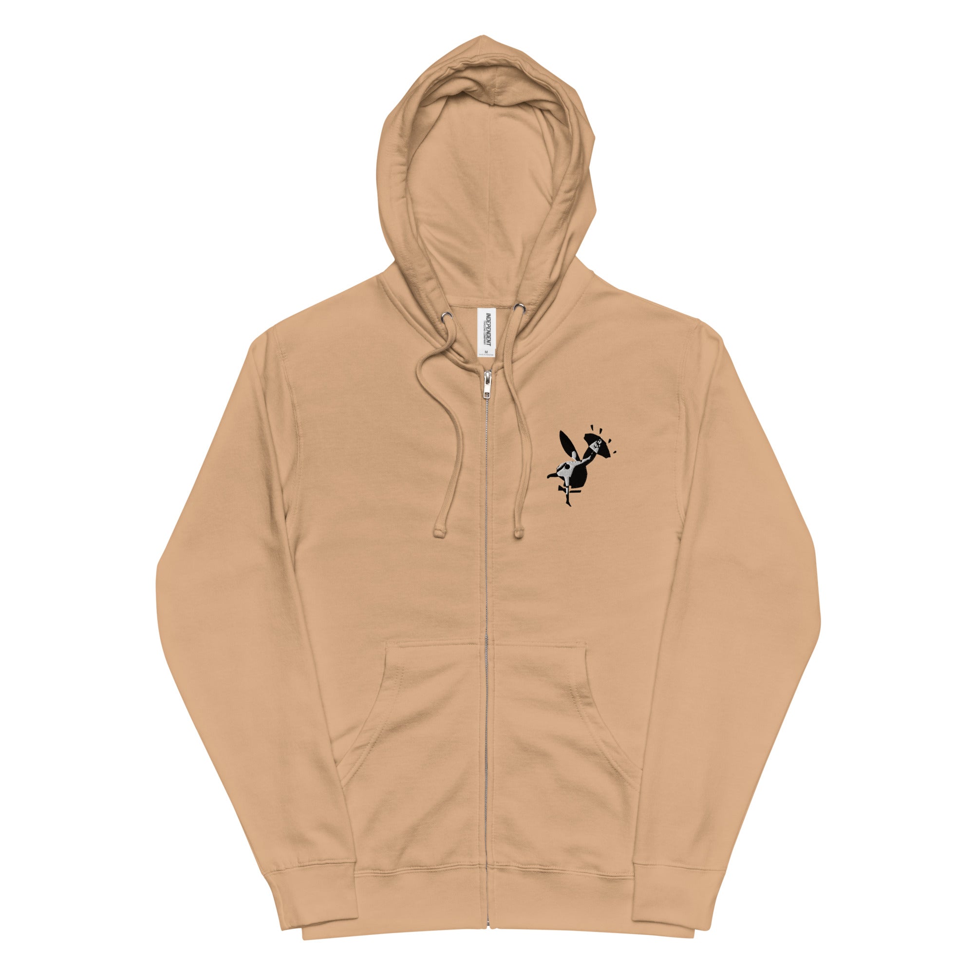 Trap Playboy Fleece Zip Up Hoodie